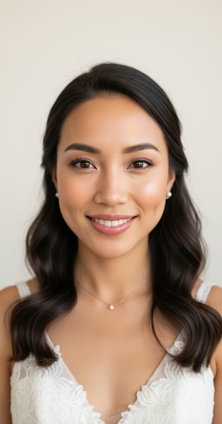 After Loose Curls Hairstyle For Wedding